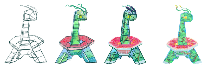 Illustration for article titled Magnificent Meganium! Pokemon One a Day, Series 2!